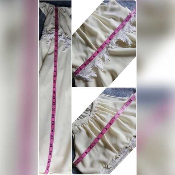 Formal Creme Dress - Picture 8 of 8